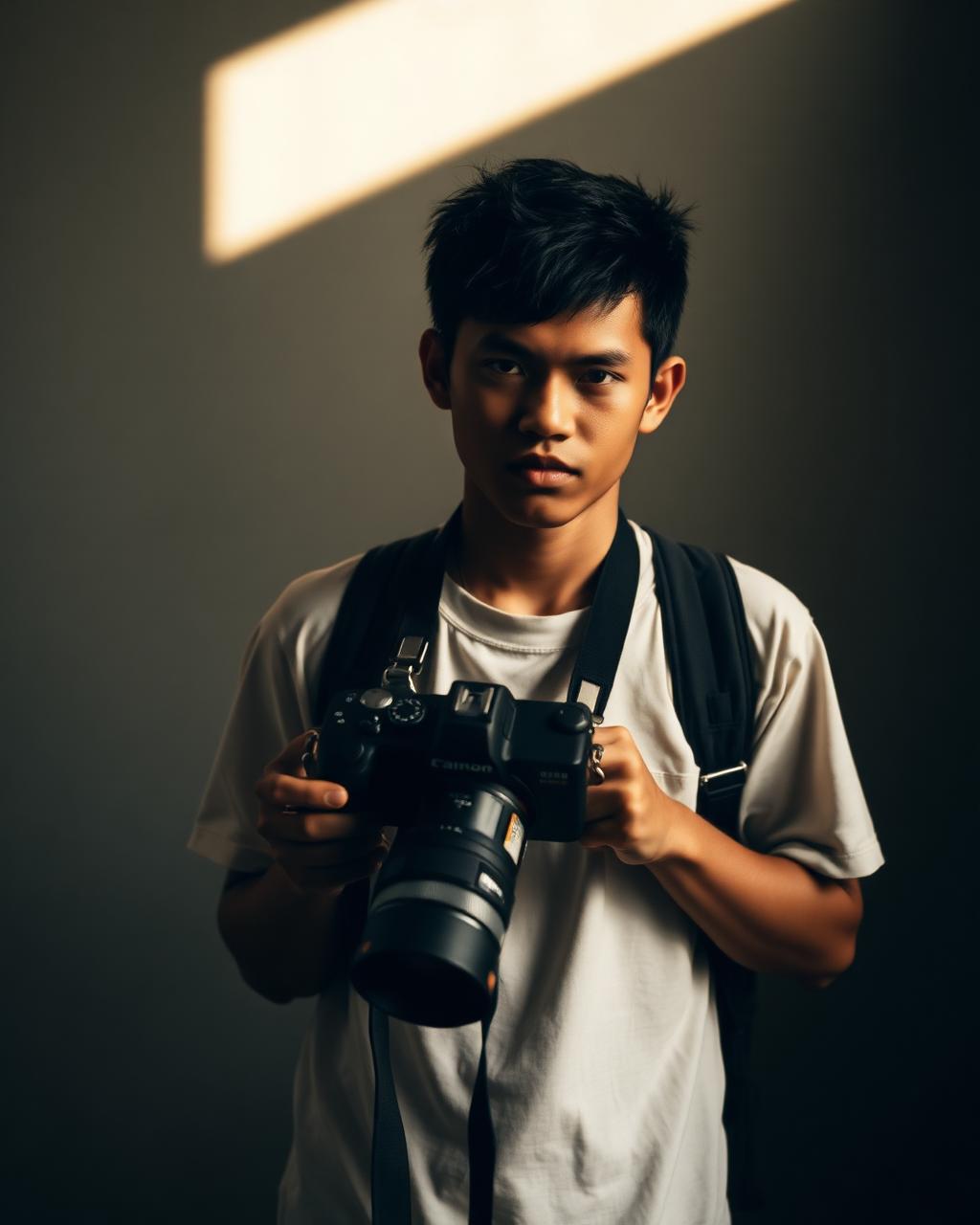 Bintang Fayakun at work in Bali
