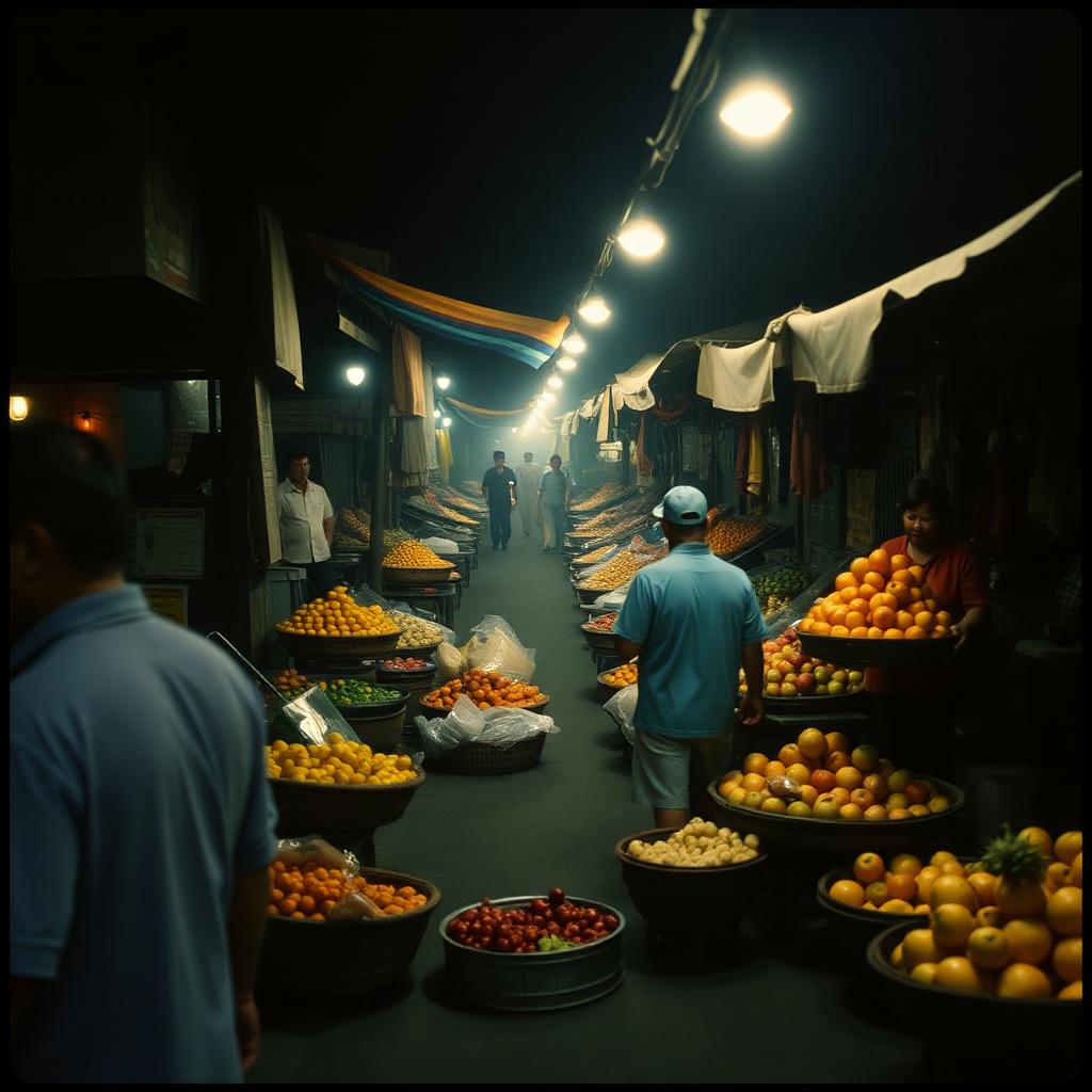 Cover frame of the film Morning market