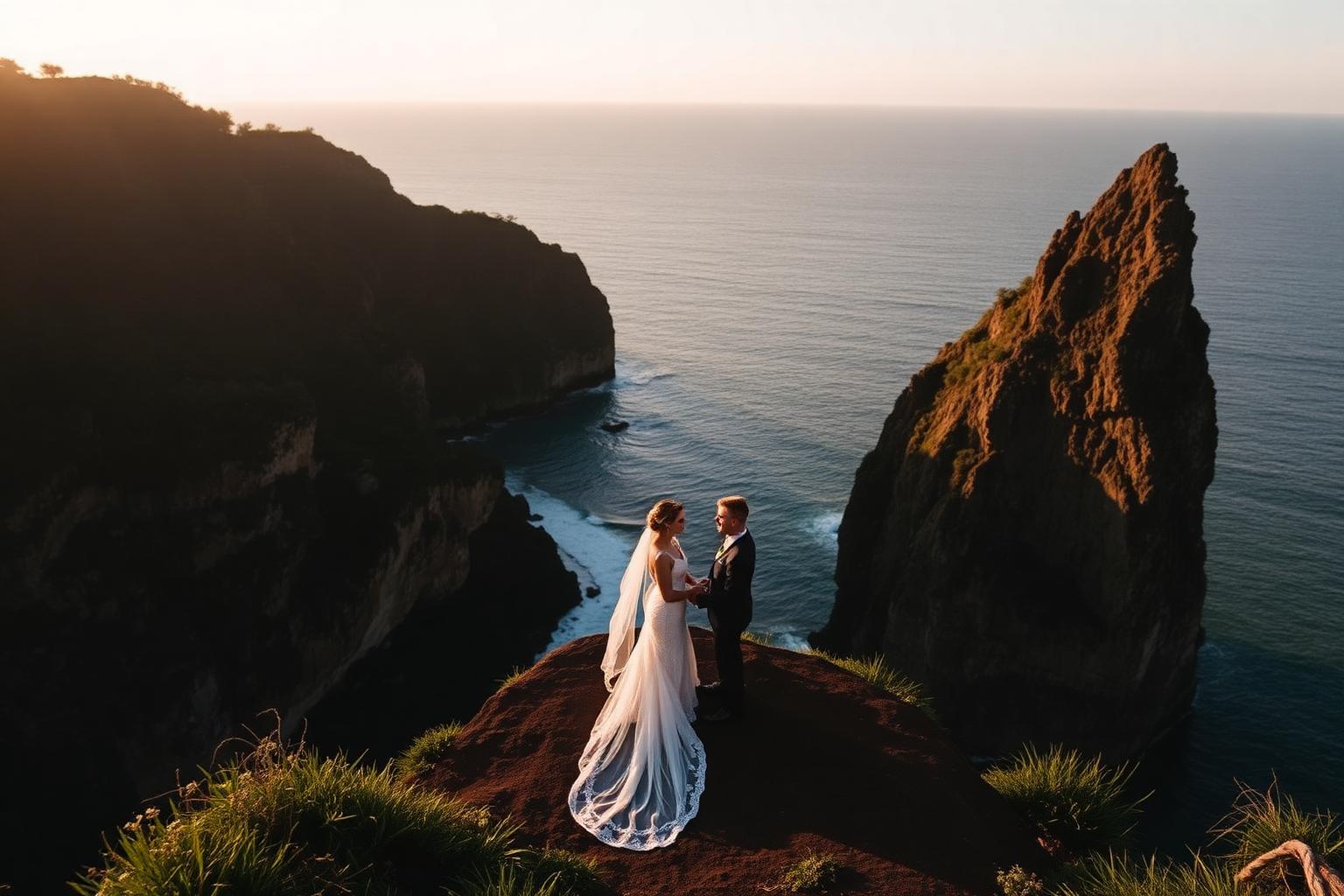 Cliff ceremony at Uluwatu