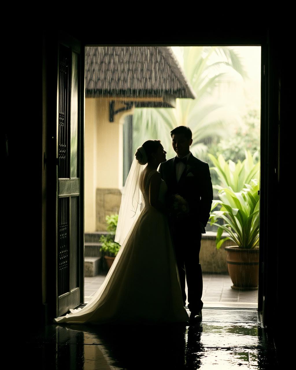 Cover frame of Wayan and Elise's wedding